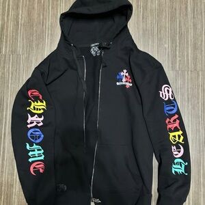 Chrome Hearts Black Graphic Hoodie